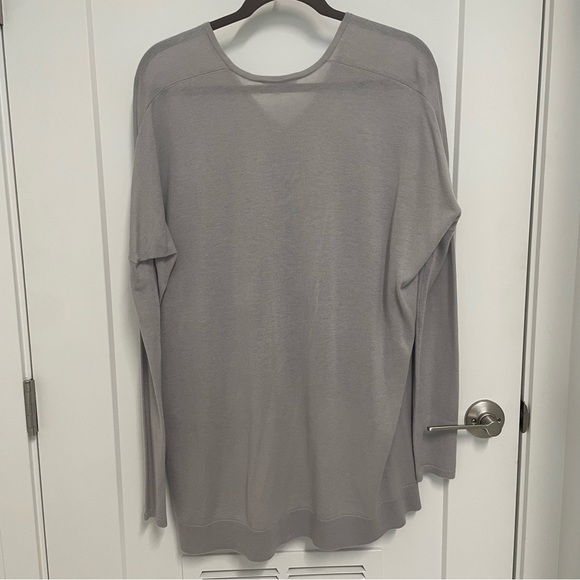 Helmut Lang Knit Long Sleeve V - Neck Wide HM Pull Over - Picture 2 of 5
